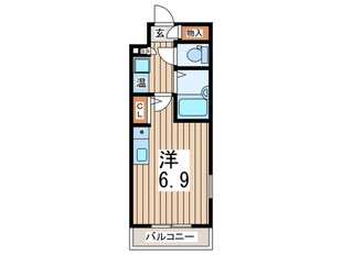 アンセラジオ新越谷の物件間取画像